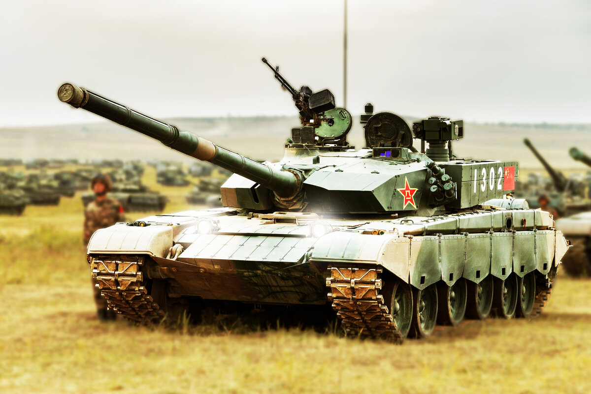 Танки китая