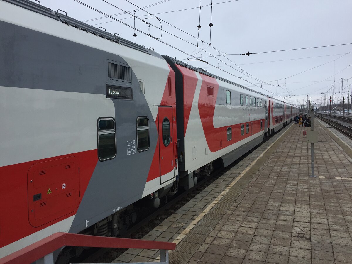 поезд в казань из москвы двухэтажный