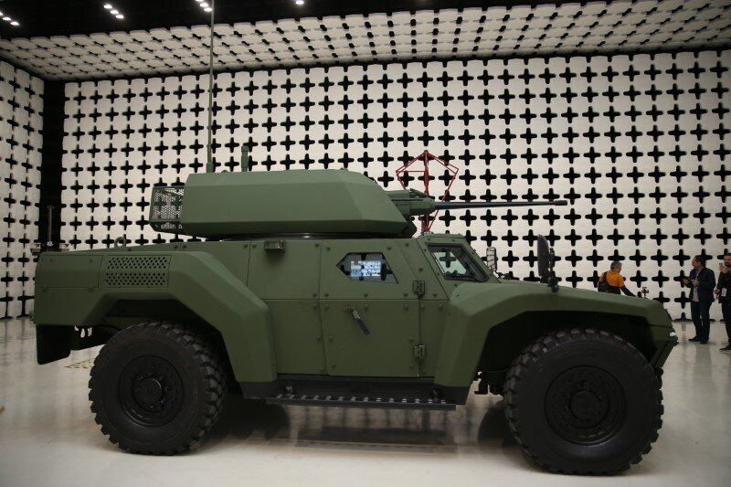 Легкая бронированная машина Akrep II