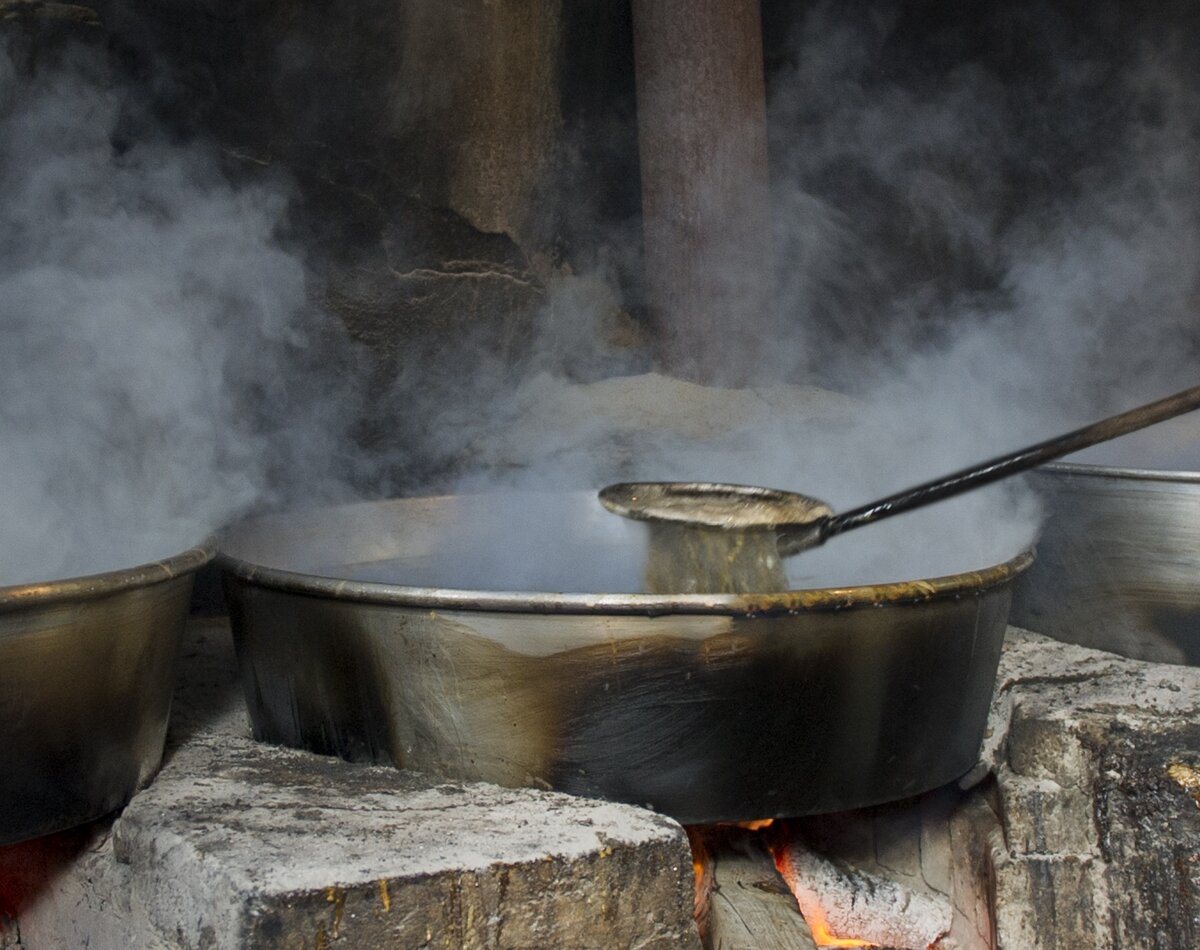 Патока варится