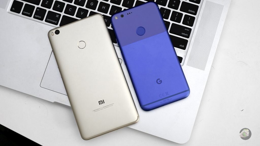  Xiaomi Mi Max 2 в сравнении с Google Pixel 2 XL 