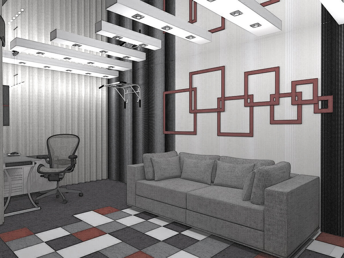 Квартира в Барнауле без кухни.