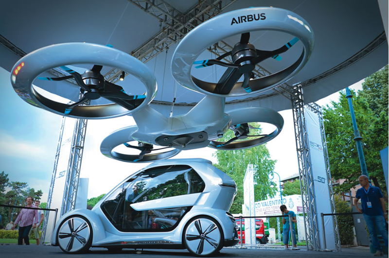 Pop.Up Next — плод совместного творчества Audi, Airbus и дизайн-ателье ItalDesign