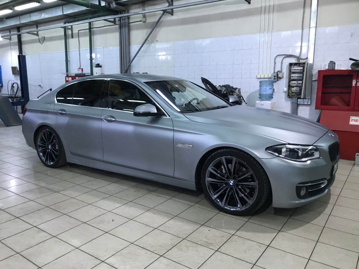 BMW 530 DX F10 в процессе реализации STAGE 2 от K8 STRASSE 