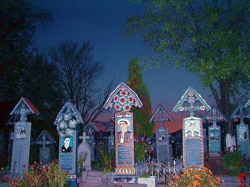 Весёлое кладбище в Марамуреш