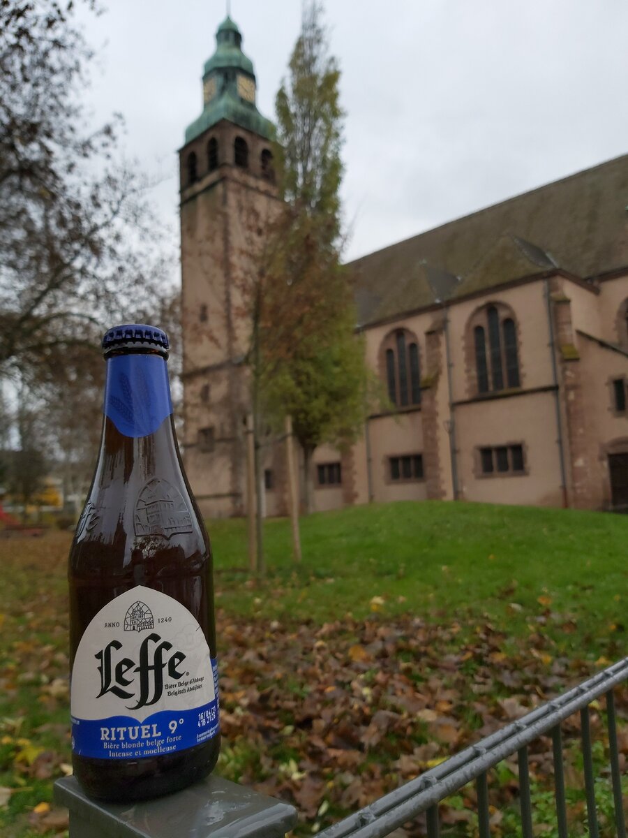 Leffe Rituel в Страсбурге, фото автора