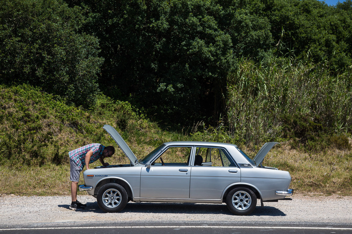 Вообще, это  была еще та авантюра – гнать автомобиль 1971 года выпуска "своим ходом"