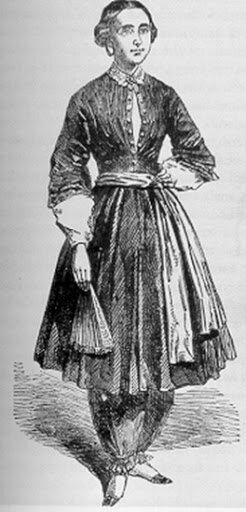 Амалия Блумер. Источник фото: Яндекс.Картинки