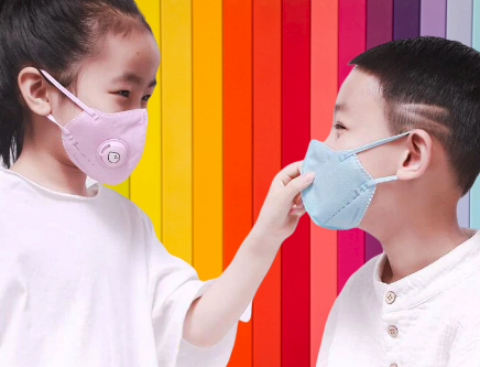 Детская защитная маска, комплект 4 штуки.