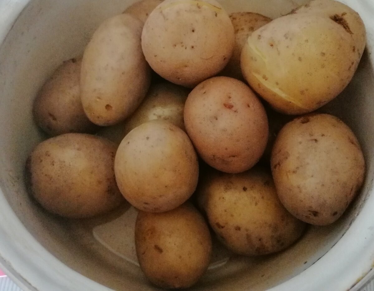 Отварной картофель 