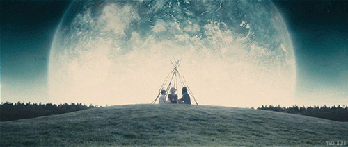 Кадр из фильма "Меланхолия" 