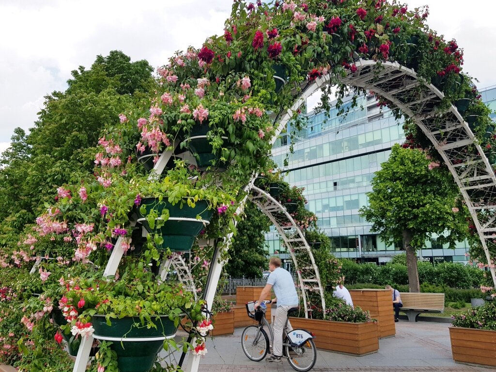 Цветной бульвар - один из самых красивых в Москве