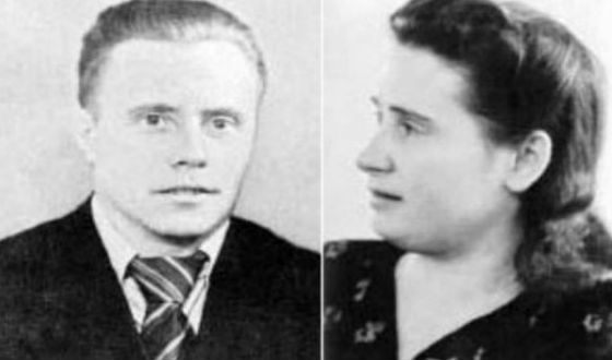 Родители Владимира Путина 

