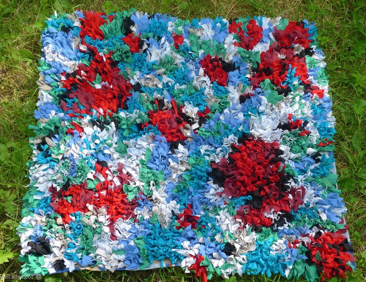 коврик в технике ляпочиха