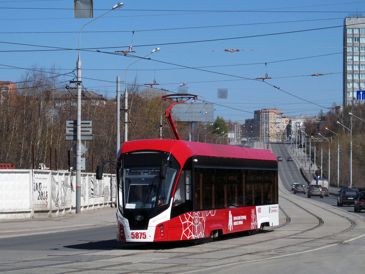 Пермь, 7 маршрут трамвая.