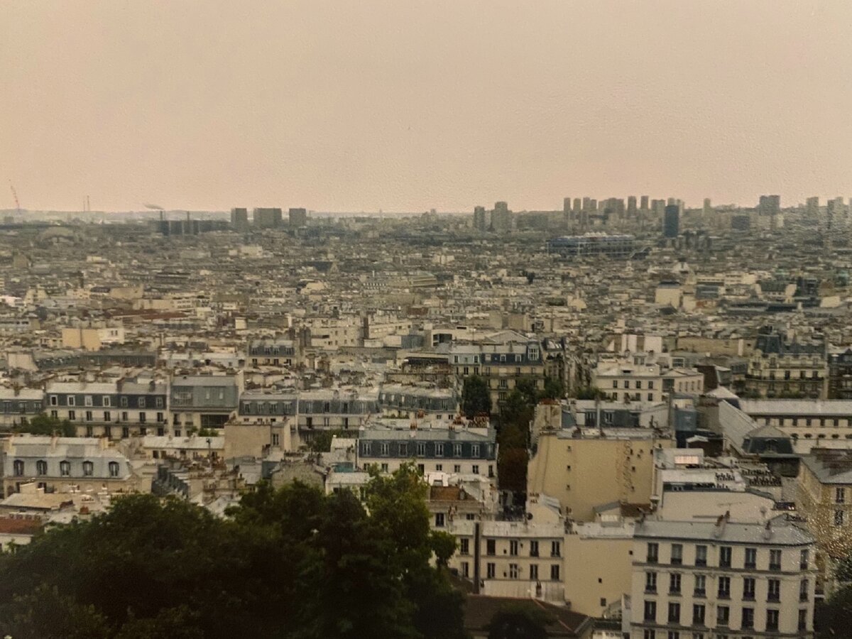 вид на город