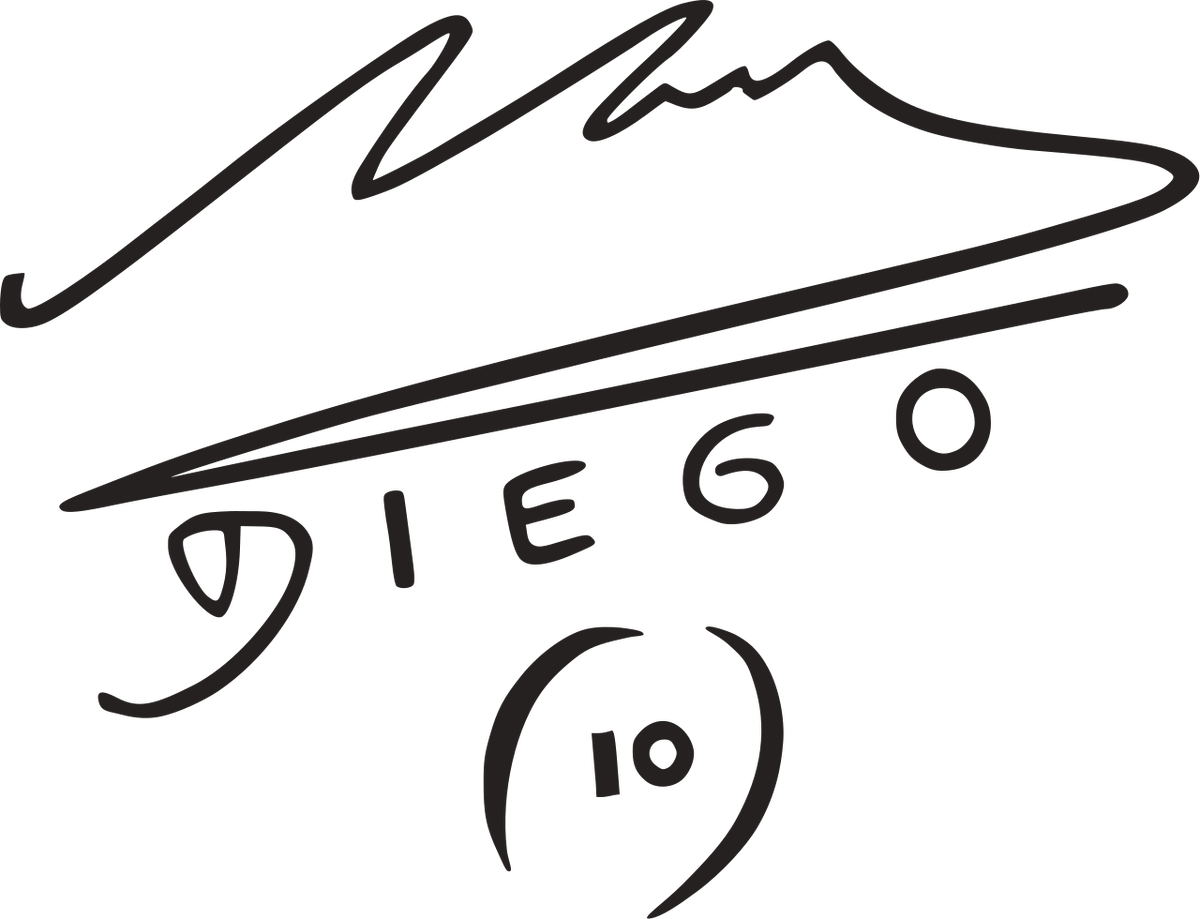 Diego Maradona (Signature). Фото: commons.wikimedia.org