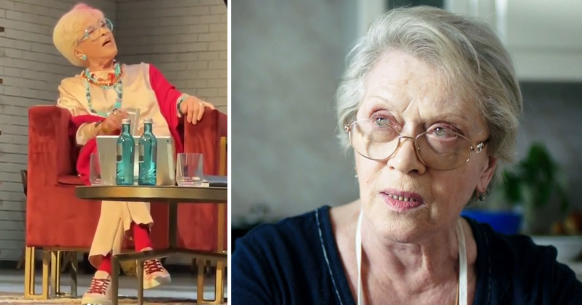 Алиса Фрейндлих в спектакле «Волнение» (слева) / Алиса Фрейндлих в мини-сериале «Линия Марты» (справа)