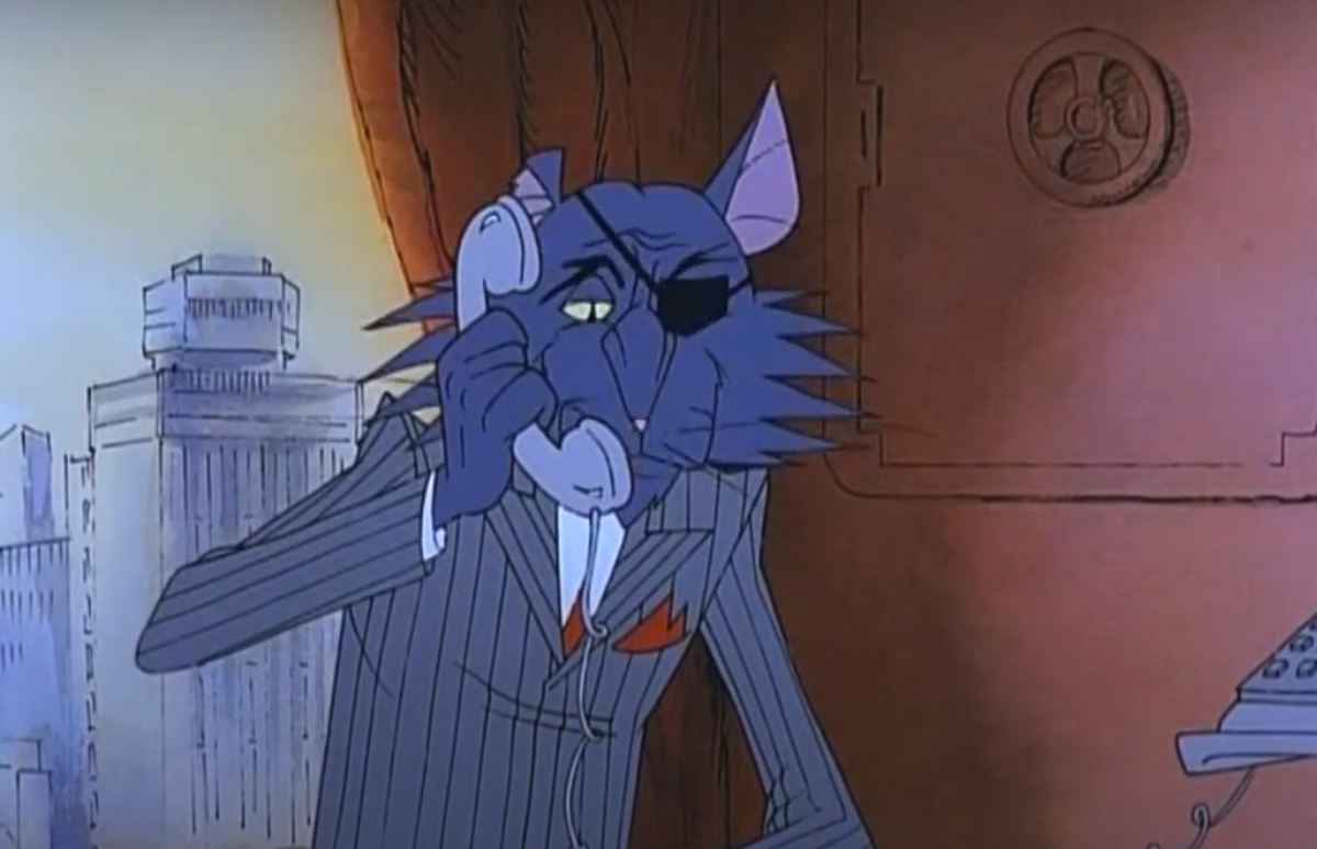 "Ловушка для кошек" - кадр из мультфильма