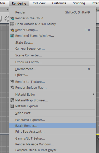 Скриншот из 3ds max