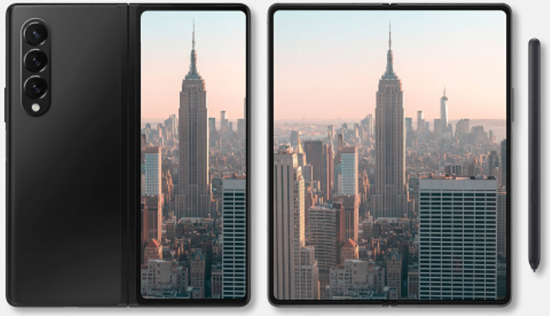 Рендер Samsung Galaxy Z Fold3