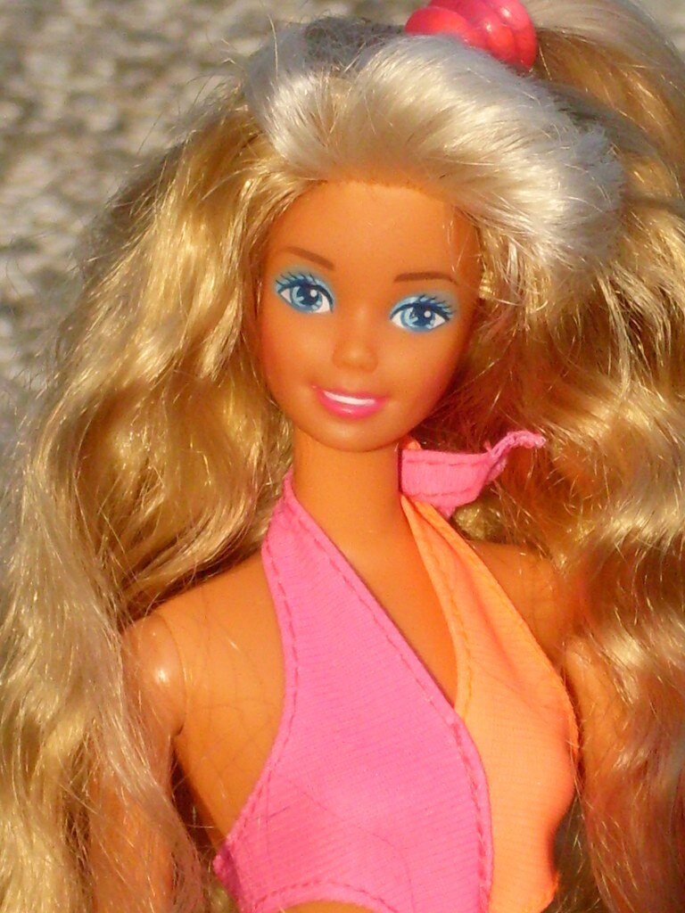 Кукла Барби Вет Энд Вайлд 1989 года. Wet n wild Barbie 1989 | Истории из  моей коллекции | Дзен