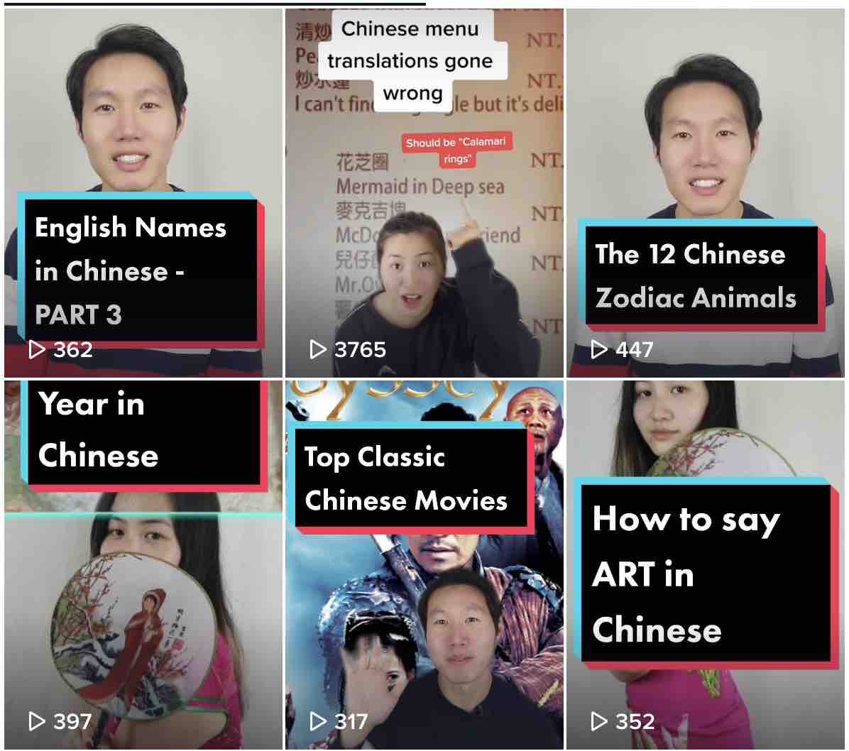 Учите китайский язык в TikTok. 7 лучших аккаунтов для изучения китайского |  Chinese simple | Дзен