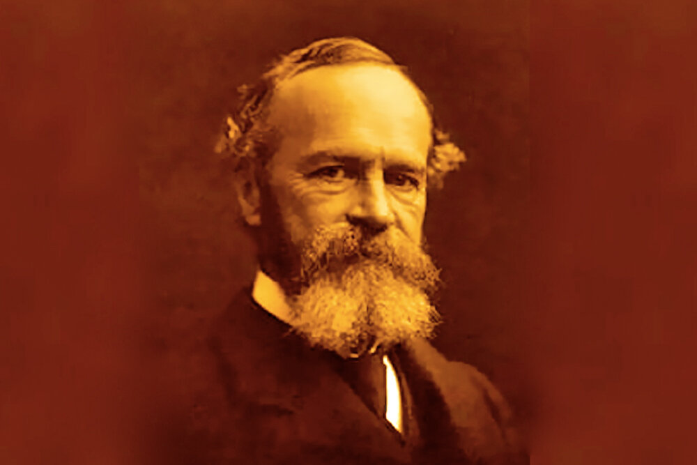 Уильям Джеймс.  Американский философ и психолог.