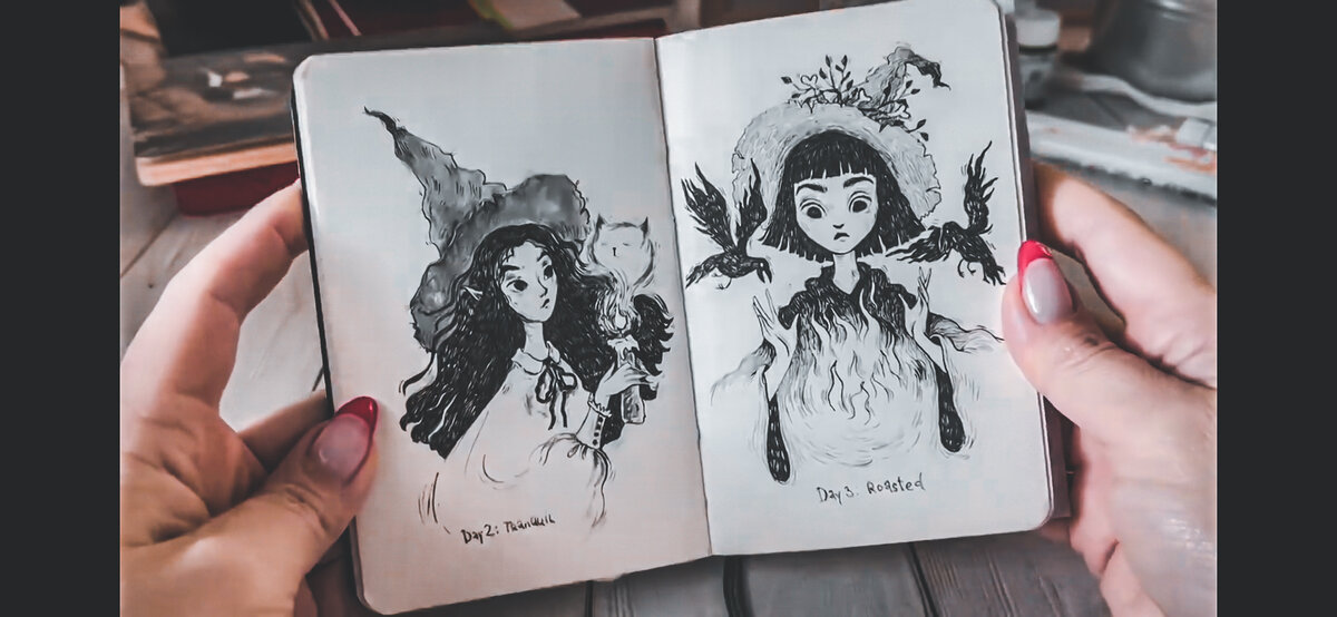 Arts from Nadya Solntseva 