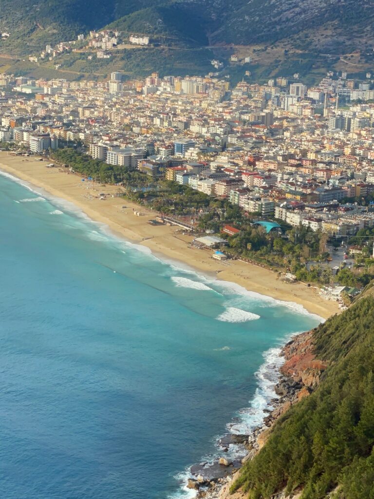 Вид с крепости Алании, фото автора Настасья Ветер Мокич 