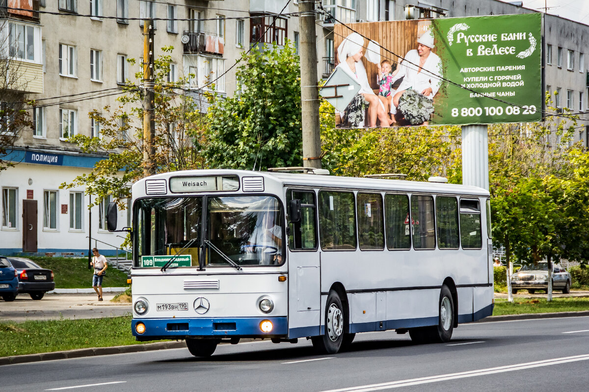 Последний из могикан: Mercedes-Benz O 307 во Владимире | Troll&Bus | Дзен