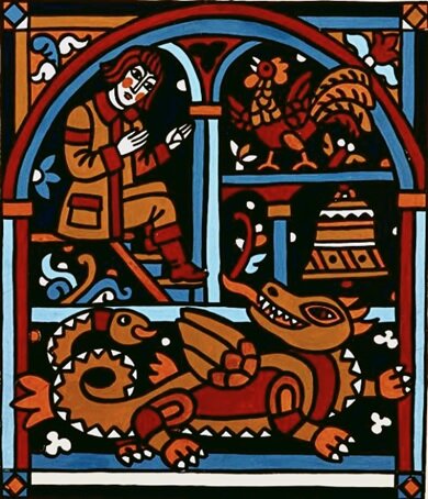 Был у отца сын... Из серии «Жемайтийские сказки» А. Сургайлене. Литовская ССР, 1984 г. Из собрания Музея истории религии
