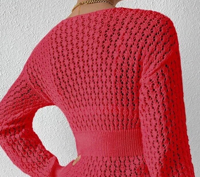 Друзья, всем привет! Сегодня подборка очень красивых узоров спицами к моделям от известных дизайнеров. Схема узора к кардигану от Лора Пьяна.-3