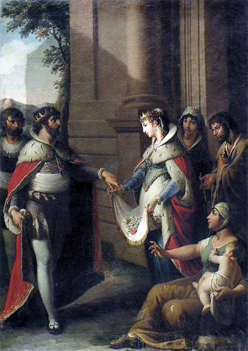 Закариас Гонсалес Веласкес. Чудо святой Касильды, ок. 1820