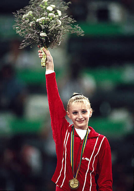 Легендарная спортсменка. Лилия Подкопаева гимнастка.