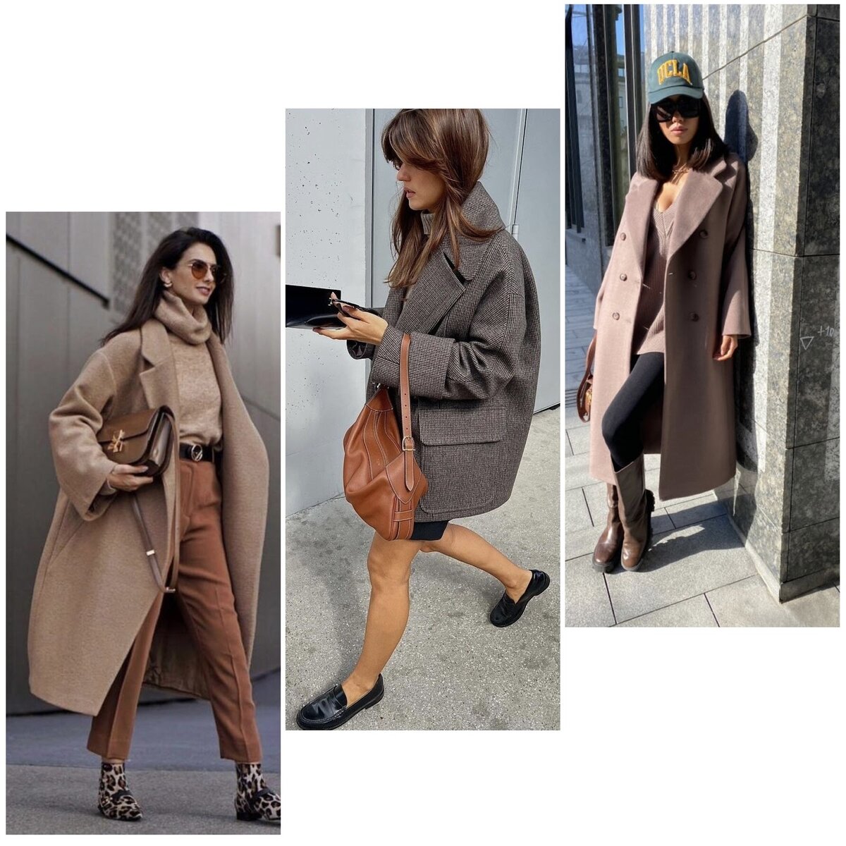 1 и 2 фото Pinterest.com., 3-е фото - модель бренда OVERCOAT.