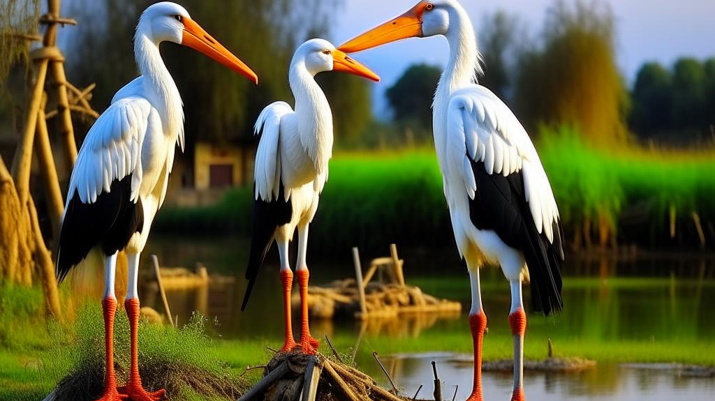 Вот такие аисты были в СССР,