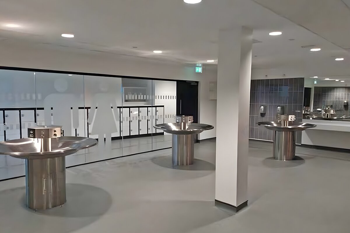 Пример проектирования зоны для мытья рук в школе. Источник: Architecture & Design Scotland