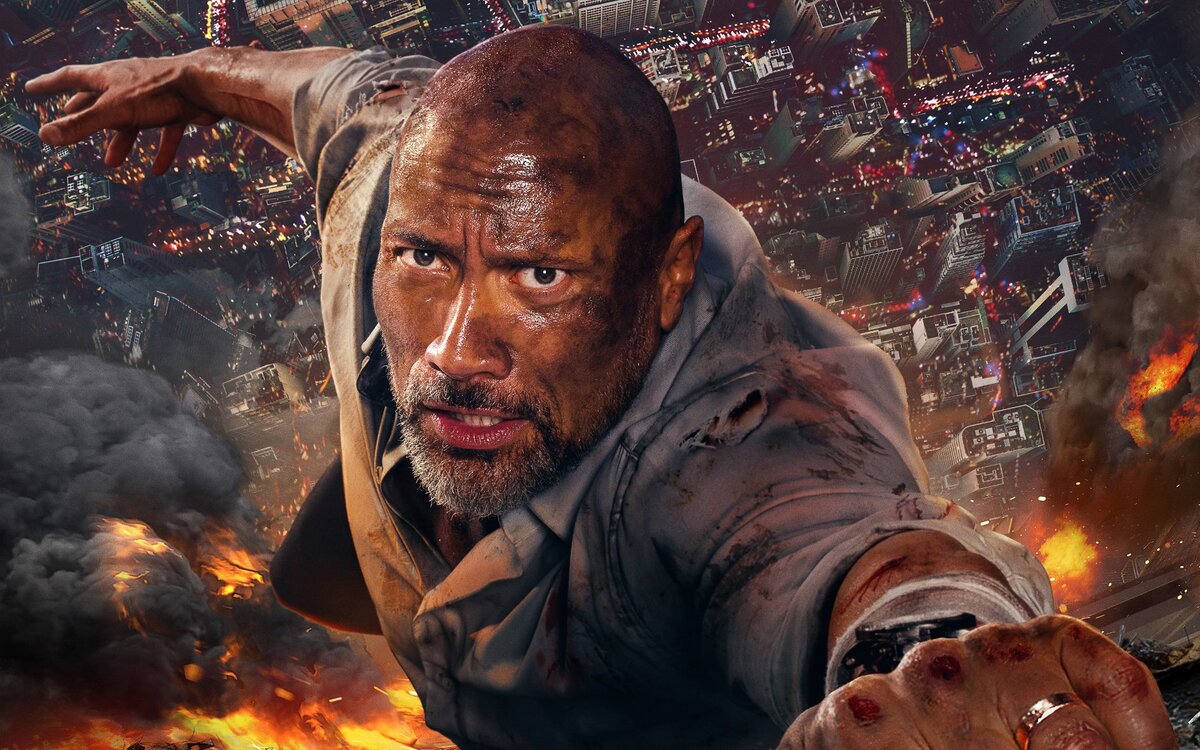 Дуэйн Скала Джонсон в фильме «Небоскрёб»