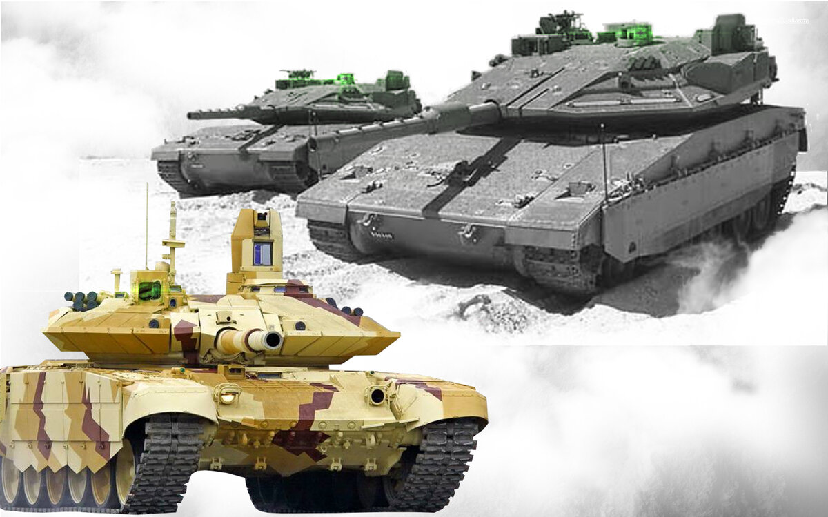 Сравнение танка т 90