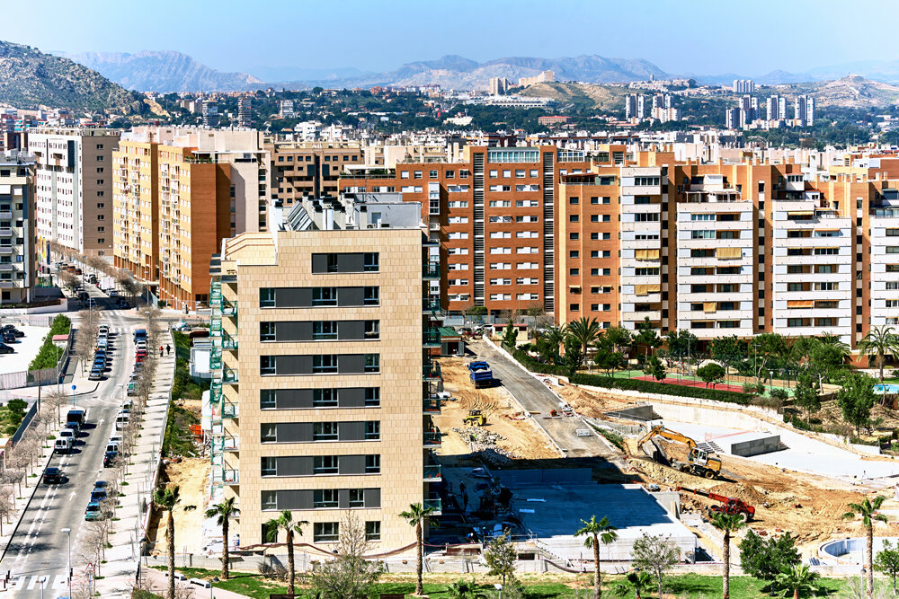 Строящееся жильё на Playa de San Juan