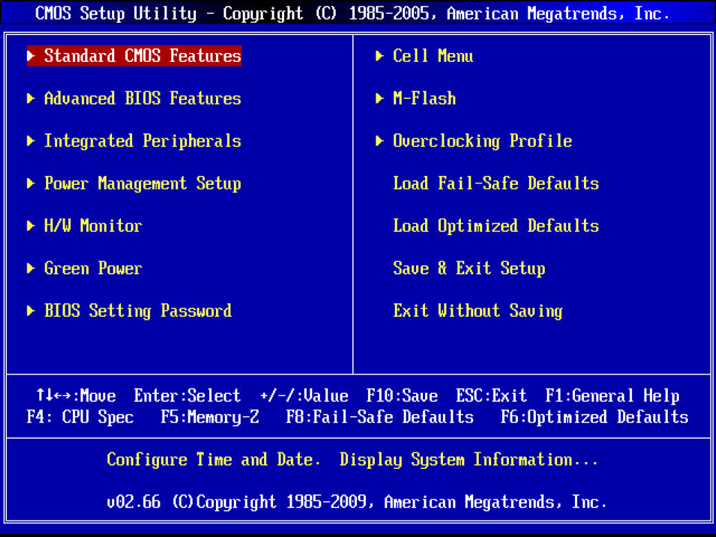 Настройка BIOS