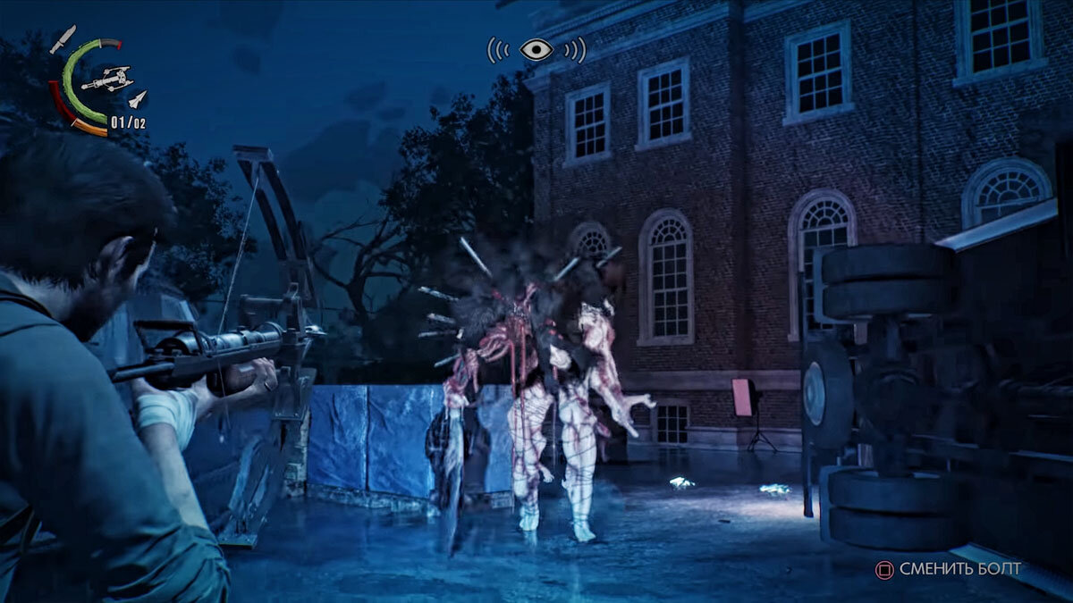 Скриншот из игры The Evil Within 2