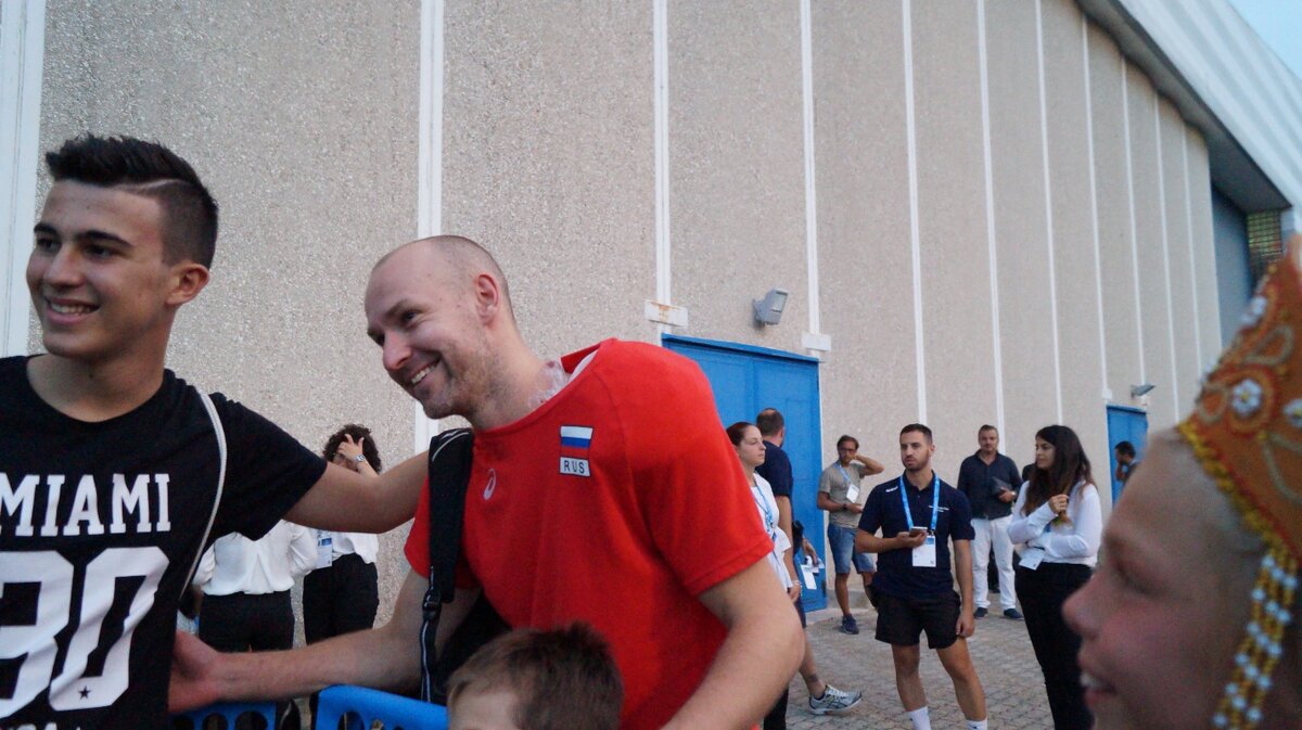 Наш легендарный либеро Алексей Вербов