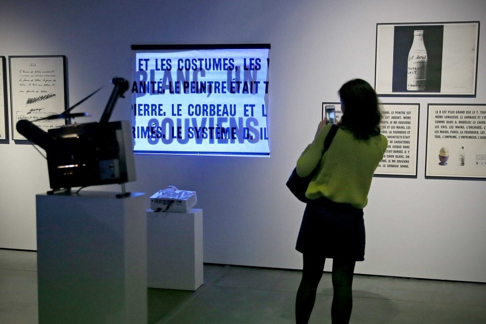 29 сентября 2018 года в Музее современного искусства «Гараж» была открыта выставка «Марсель Бротарс. Поэзия и образы».