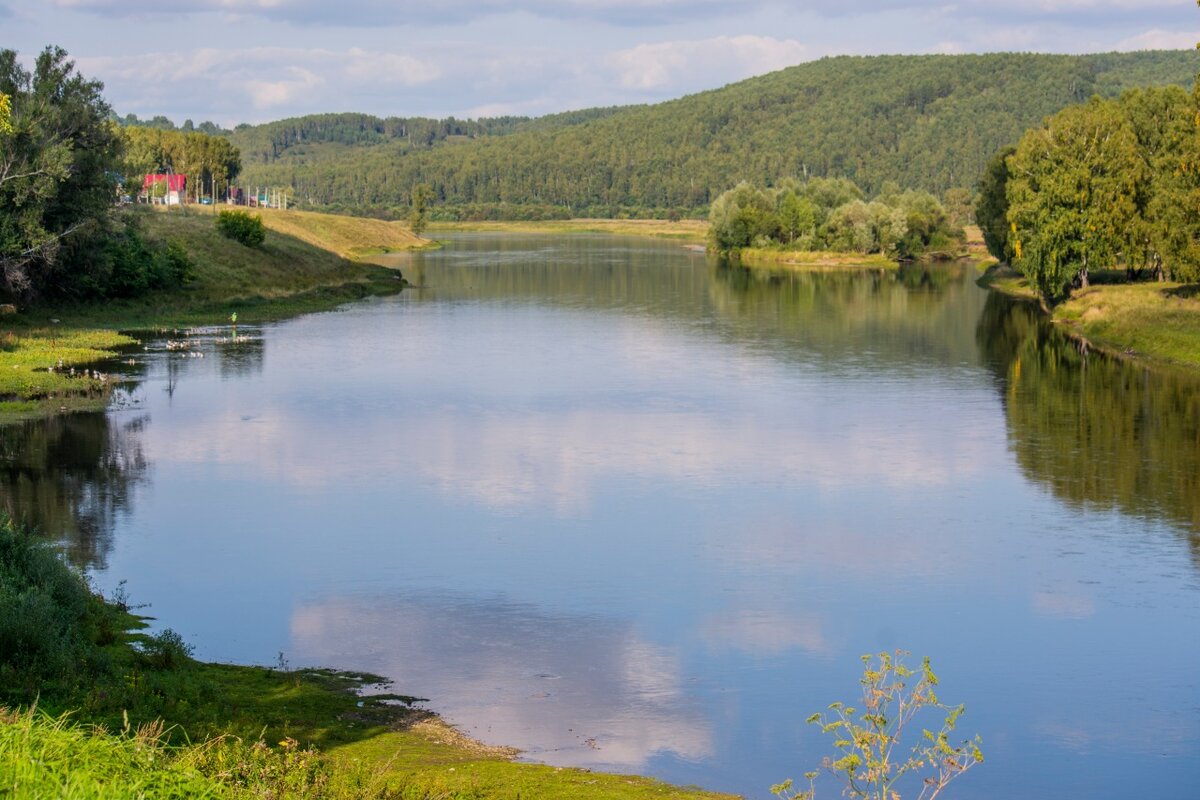 Река Юрюзань в Башкирии
