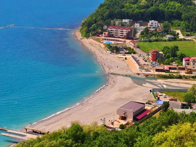 Небуг краснодарский край фото пляжа Небуг Краснодарский край: отдых на любой вкус