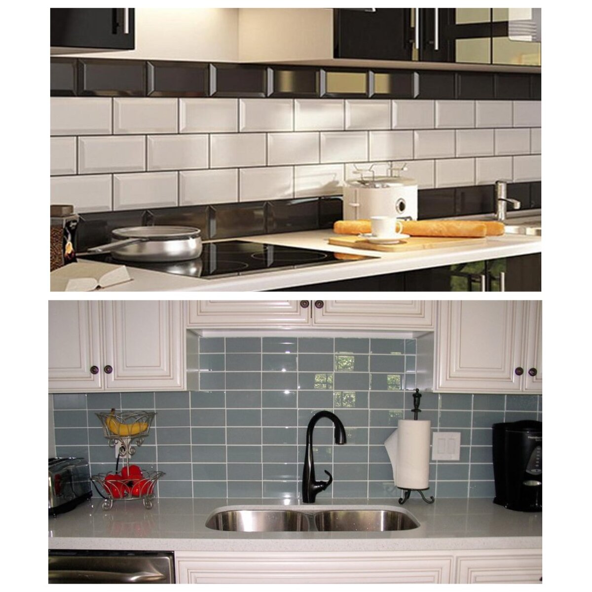                                  Одноцветная, либо двухцветная плитка без рисунка