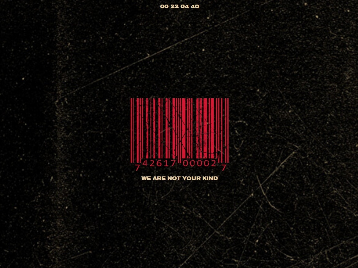 Скриншот с сайта жwearenotyourkind.com