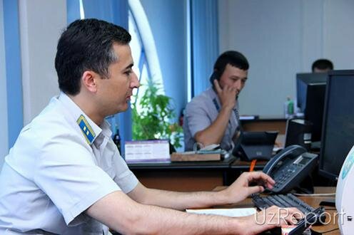 Сотрудники Налогового комитета Узбекистана. Фото с сайта Uzreport.news